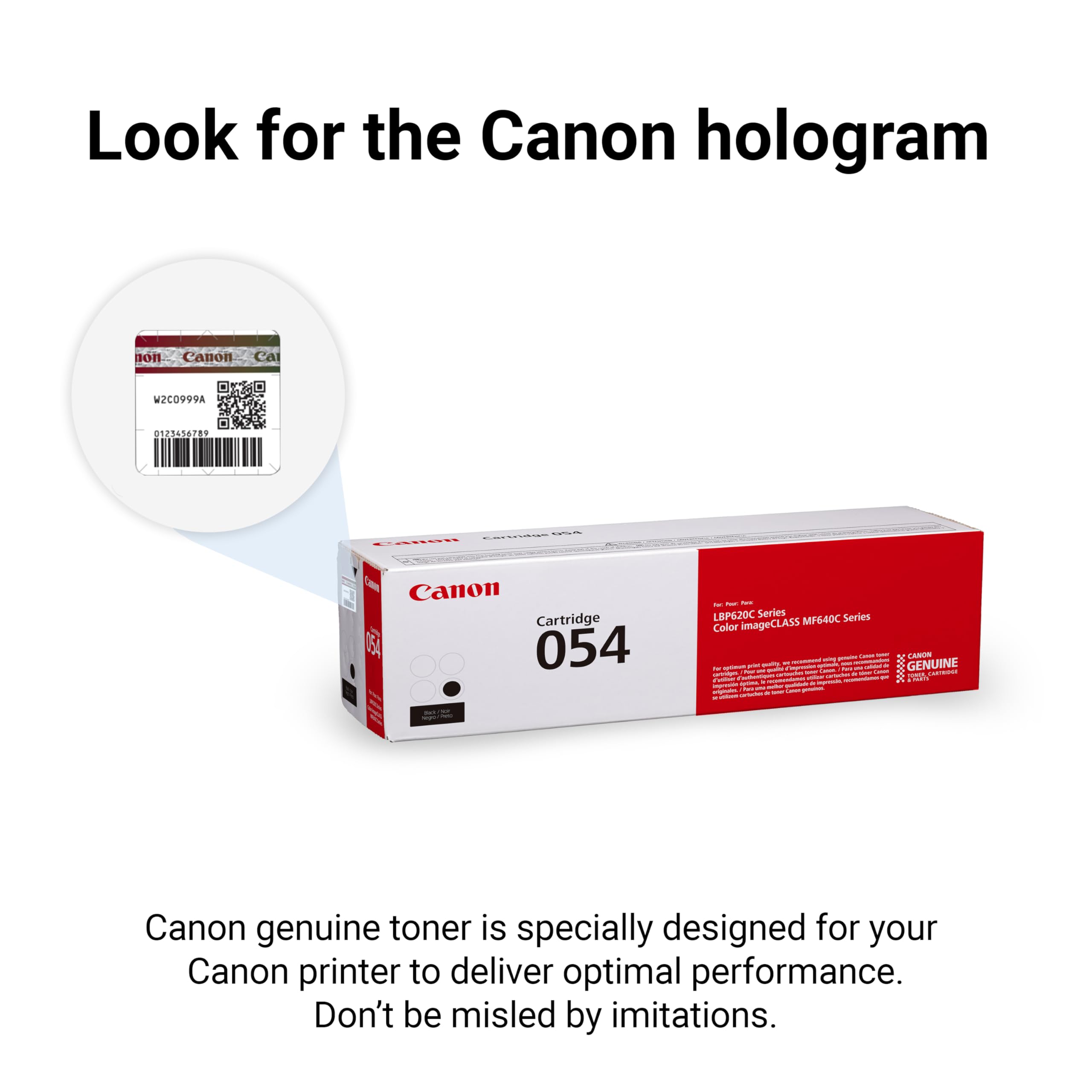 Amazon.com: Canon Genuine 054 Black Toner Cartridge Compatible